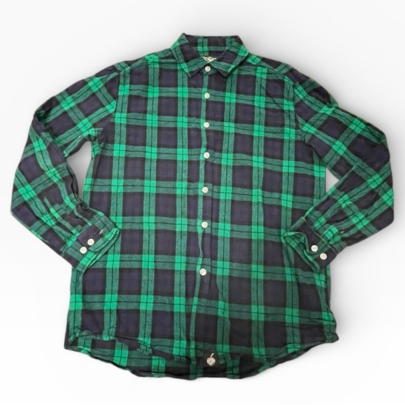 Cake Worthy Hocus Pocus
Green Navy Plaid Button Down
Shirt Size: Medium unisex - Picture 3 of 6